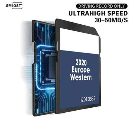 SMIOST Map SD Card VW FX V12 West 8GB &ndash; OEM GPS Updates