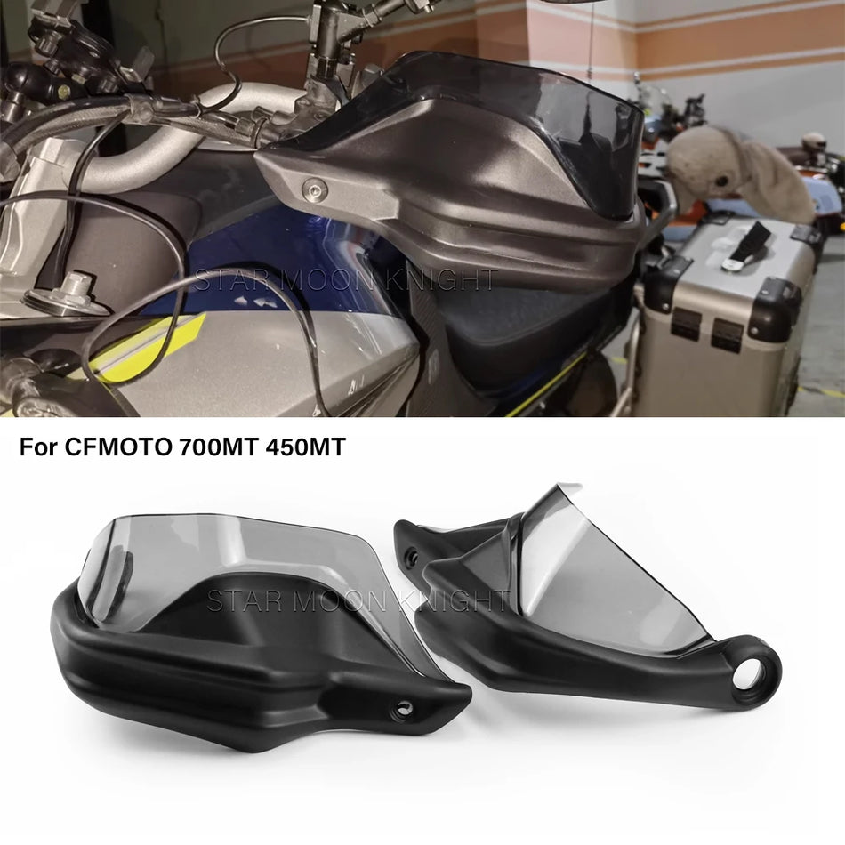 Расширители защитных щитков для рук CFMOTO 700MT для 450MT, ABS PC ветровое стекло, изготовлено из прочного пластика для защиты рук