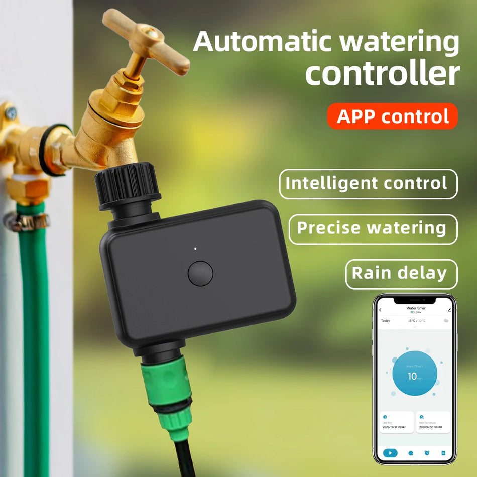 Alexa Tuya Smart Bluetooth Garden Timer &ndash; Rain Delay
