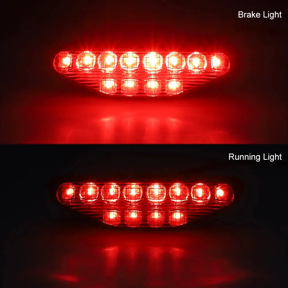 LED Tail Light Assembly Rear Brake Taillight for Honda TRX450R 2006-2009 / TRX450ER 2006-2014 by InterCyprus Trading Ltd