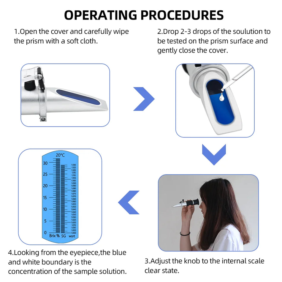 ATC 0-28% Salinity Meter - Temperature Compensated Readings