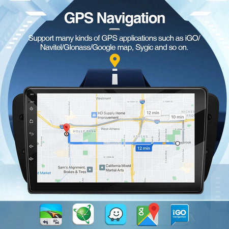 Android Car Radio For Seat Ibiza MK4 6J - 9 Inch CarPlay