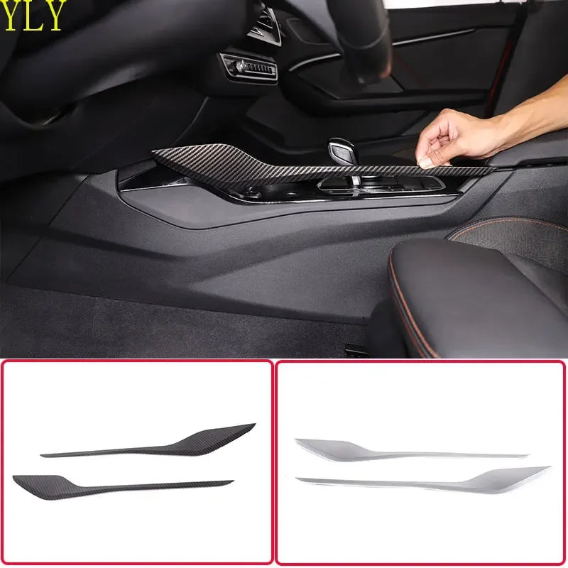 2 τεμ. ABS επένδυση από ανθρακονήματα για BMW Σειρά 1 F40 F44