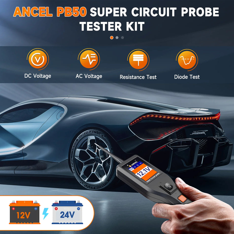 ANCEL PB50 Power Circuit Probe Tester &ndash; Voltage Check Pro