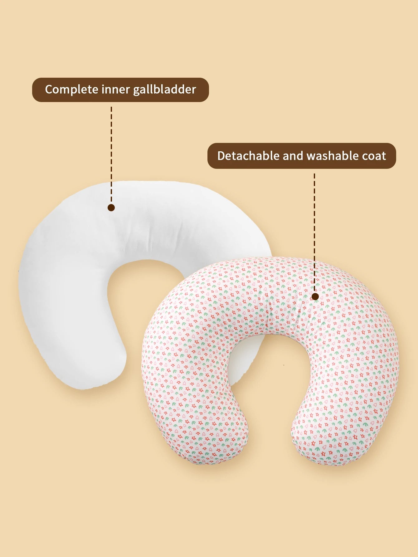 Multi-Functional Breastfeeding Pillow - Ultimate Comfort and Support