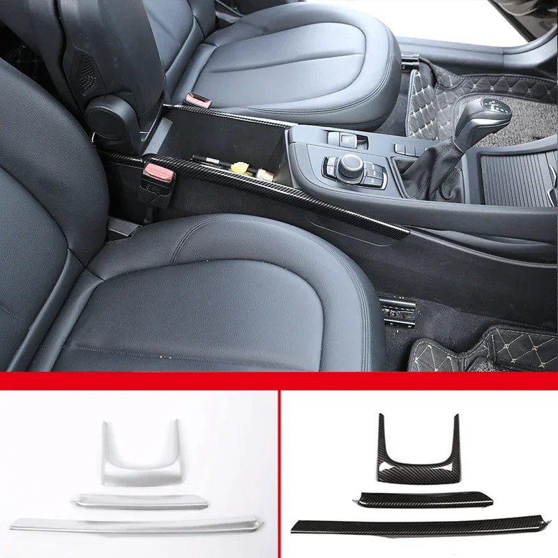 BMW X1 X2 2016-2021 Rifinitura Bracciolo Centrale in Fibra di Carbonio ABS