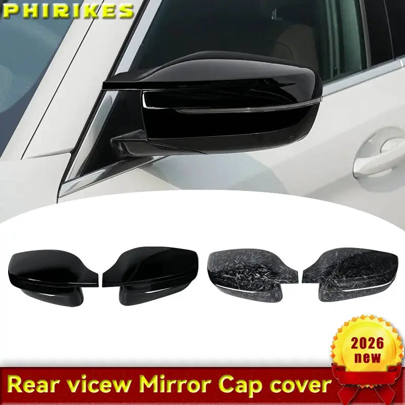 G30 G38 Glossy Black Side Wing Rearview Mirror cover caps For BMW 3 4 5 7 8 Series G20 G21 G22 G23 G11 G12 G15 G16 LHD M4 style by InterCyprus Trading Ltd