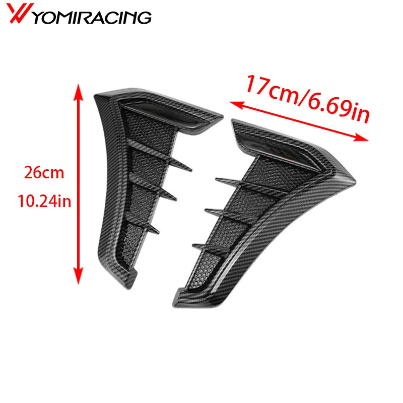 Universāls automašīnas ventilācijas vāks gaisa plūsmas apdarei, TPU gumija melna