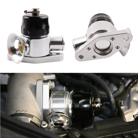 Blow Off Valve Dual Port Aluminum for Mazda Mazdaspeed 3 6 Subaru WRX by InterCyprus Trading Ltd