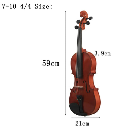 XTQ1245 Violin &ndash; Beginner Friendly Solid Wood For Students 4-4