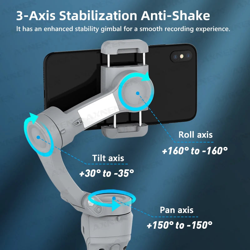 AXNEN HQ6 Gimbal &ndash; Smart Tracking and Stabilization