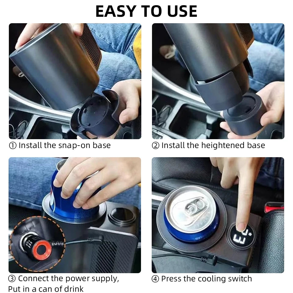 Intelligent Car Heating And Cooling Cup &ndash; 12V 300ml