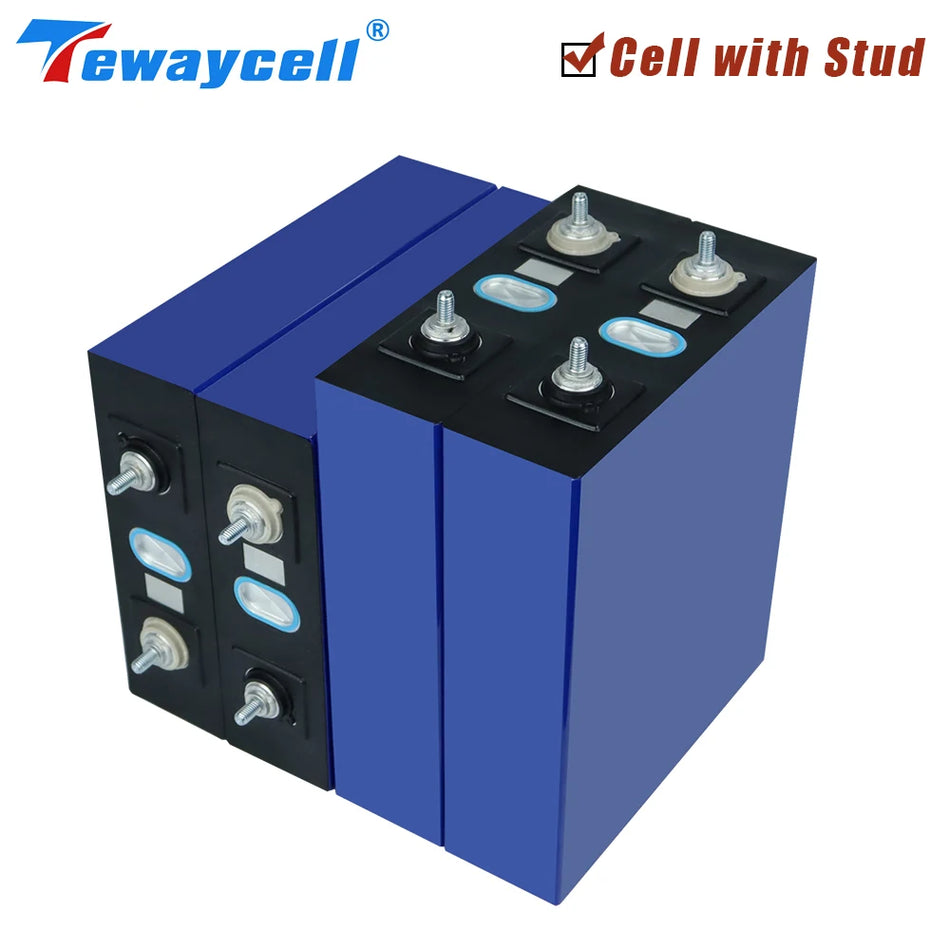 200Ah LiFePO4 Pil Paketi 3.2V Prizmatik Hücrelerle 12V 24V 48V DIY PV Güneş Enerjisi, Şarj Edilebilir