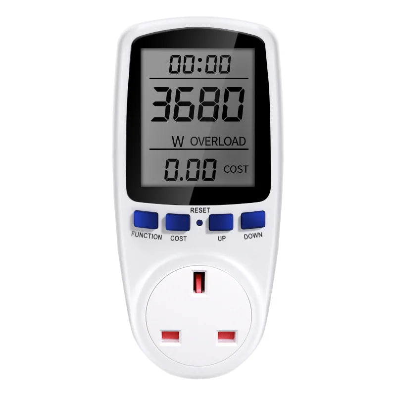 AC JUANJUAN Energy Meter &ndash; Digital LCD Energy Readout without backlight UK