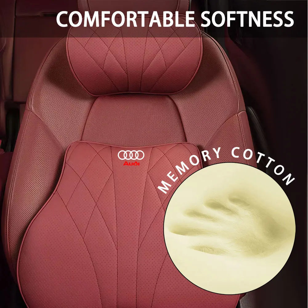 Audi Sline Quattro TTS 8V Headrest Cushion - Memory Foam