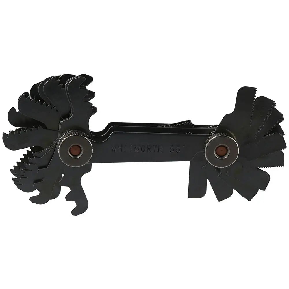 Stainless Steel Screw Thread Pitch Gauge Metric &amp; Imperial 52Pcs Measuring Tool 55 Degree &amp; 60 Degree Thread Measuring Gage