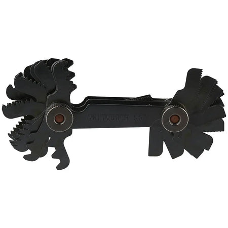 Stainless Steel Screw Thread Pitch Gauge Metric &amp; Imperial 52Pcs Measuring Tool 55 Degree &amp; 60 Degree Thread Measuring Gage