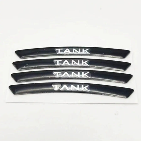 3D Aluminum Wheel Hub Emblems for Chery Tank Geely MG Lynk Co Haval by InterCyprus Trading Ltd