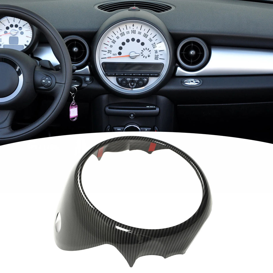 Mini Cooper R54, R55, R56 Cadru Accesorii Stil Fibra de Carbon