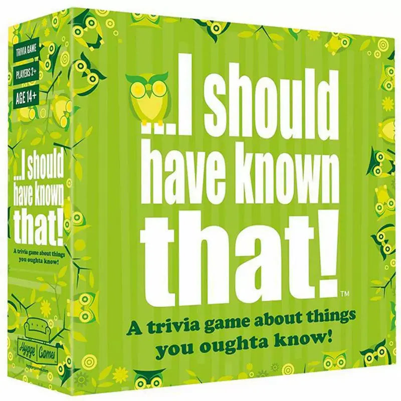 The Hygge Game &ndash; Engaging Trivia for Curious Minds Everyday light green