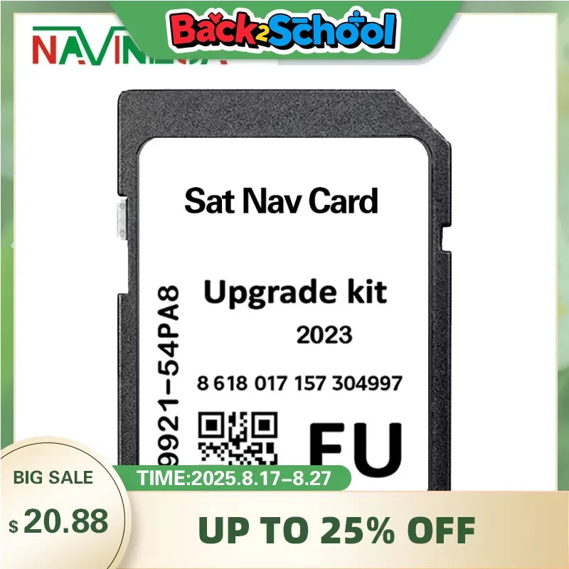 16GB SLDA SD Card for Suzuki Swift 2016-2021 &ndash; Plug and Play