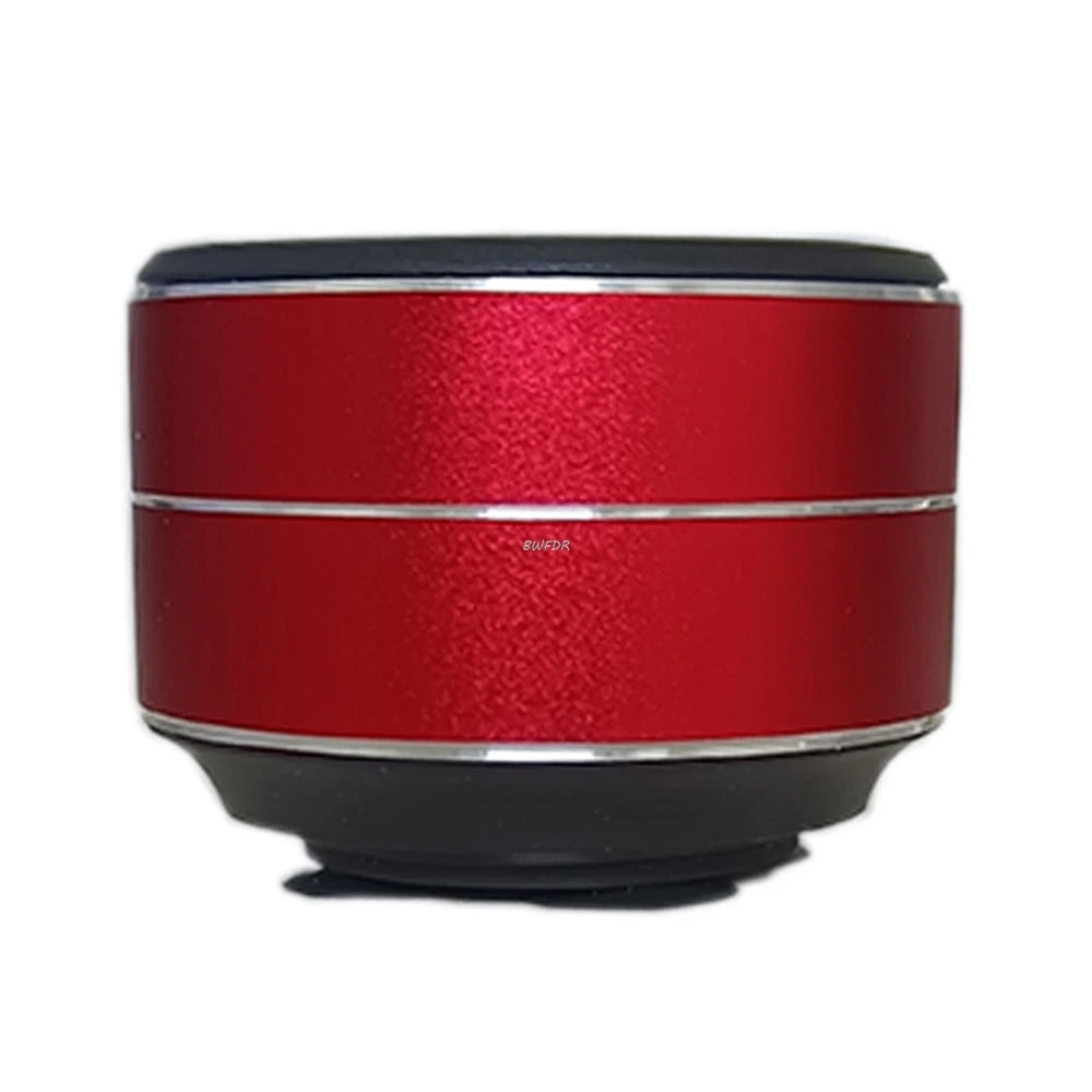 Mini Bone Conduction Bluetooth Speaker - Portable Stereo Sound Red / CN (Origin)