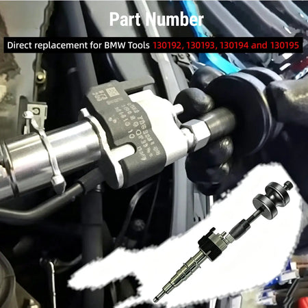 PIKBUK High Quality Car Engine Injector Puller Seal Installer Tool Set 130192 130194 130193 For BMW N63 N54 N14 N18 Engine by InterCyprus Trading Ltd