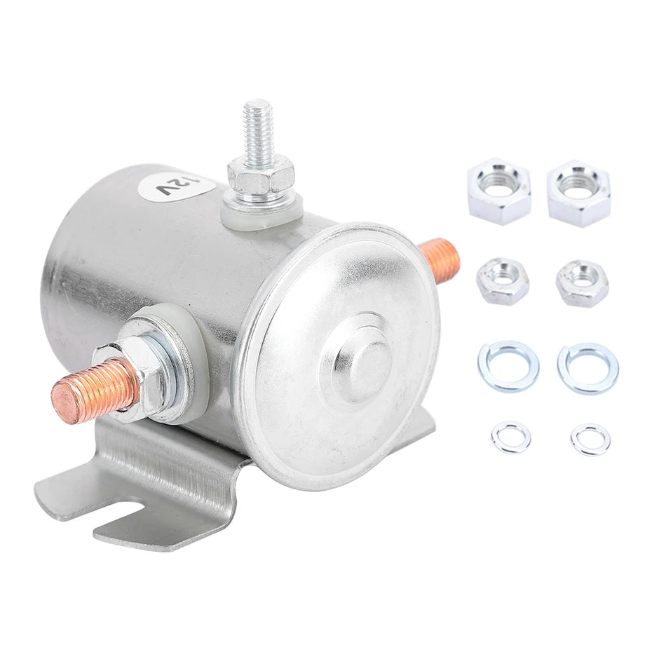 EBTOOLS SAS4208SAW4226 12V 200A 3-Terminal Starter Solenoid For Cart Winch Boat