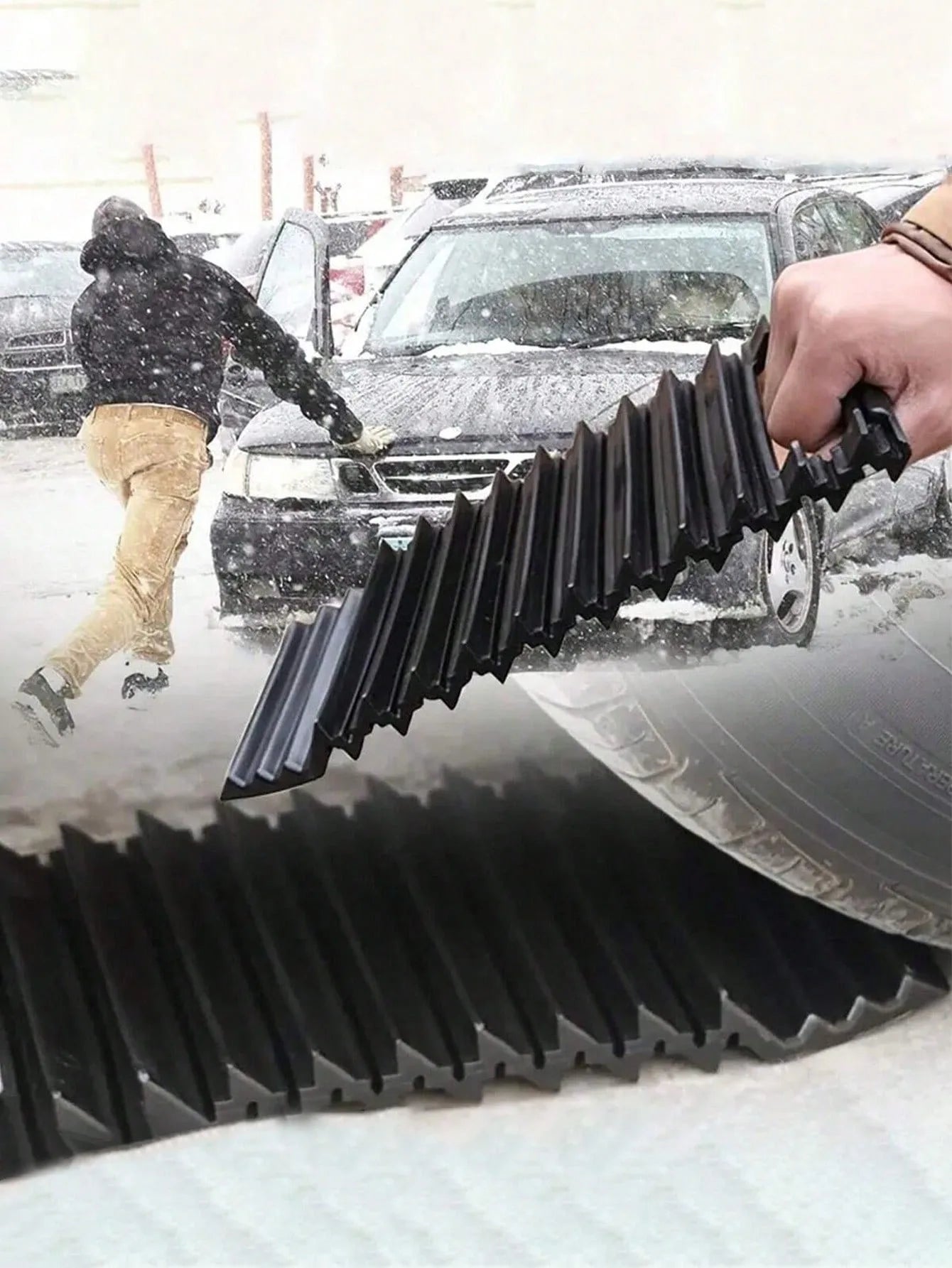 Car Anti-Skid Board &ndash; Winter Traction Safety In Snow