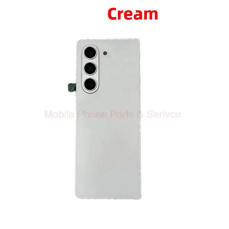 Rear Battery Cover Samsung Galaxy Z Fold5 &ndash; Easy Install Cream