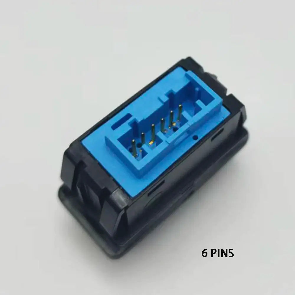 Power Window Switch Black 6 Pin for Peugeot 206 CC Samand by InterCyprus Trading Ltd