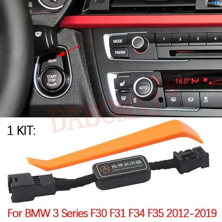 For BMW 1 2 3 4 5 6 7 X2 X3 X4 X5 X6 F20 F30 F07 F10 Car Automatic Stop Start Engine System Off Cable Plug and Play Eliminator by InterCyprus Trading Ltd