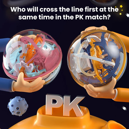 3D Puzzle Ball Maze Toy &ndash; Brain Challenge For Kids Fun