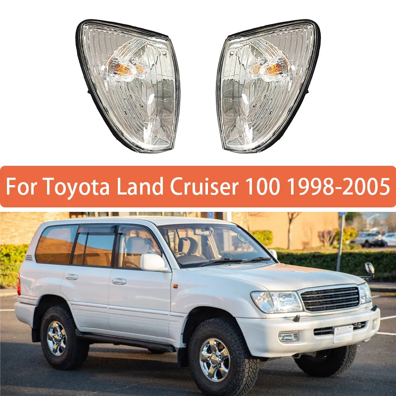 Угловой свет для Toyota Land Cruiser 100 HDJ100 HDJ101 HZJ105 FZJ100 1998 1999 2000 2001 2002 2003 2004 2005 Сигнальный свет