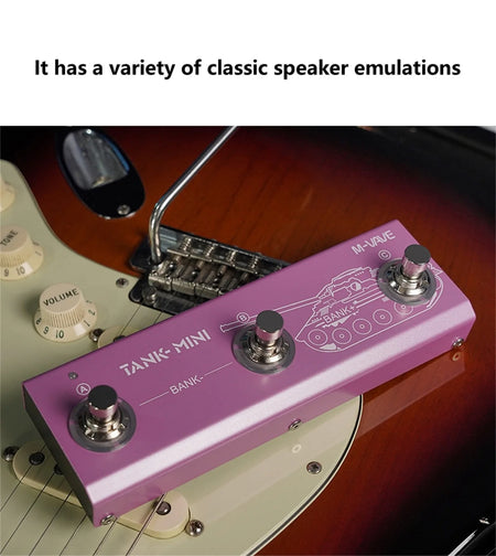 M-VAVE TANK-MINI Multi FX Pedal &ndash; Pro IR OTG Recording Default Title