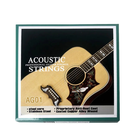 Miwayer Acoustic Guitar Strings - Coated Copper Alloy AG01 Strings
