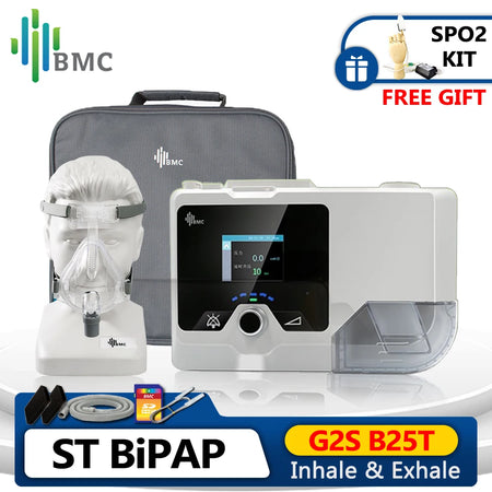 BMC G2S B25T BiPAP Machine &ndash; Smart Heating System With SpO2