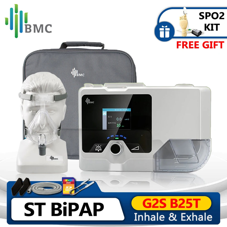 BMC G2S B25T BiPAP Machine &ndash; Smart Heating System With SpO2