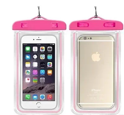 Waterproof Phone Case &ndash; Universal Underwater Protector Pink