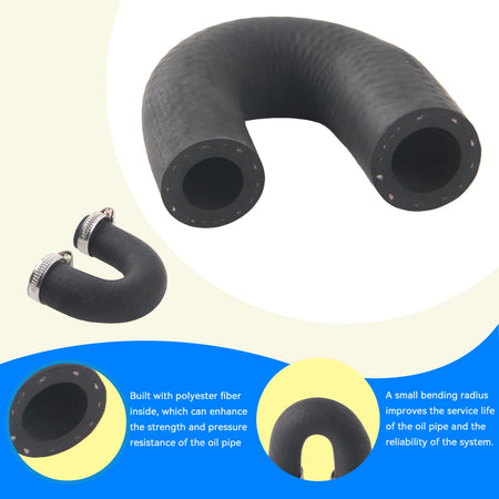 Coolant Crossover Hose EPDM Rubber For Chevrolet LS LT Gen 3 4 5 by InterCyprus Trading Ltd