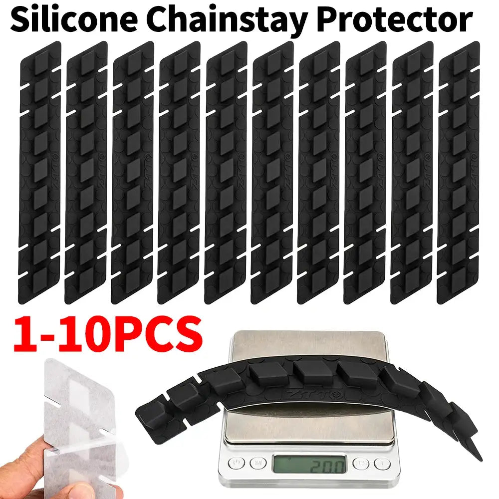 3D Silicone Chainstay Protector Pad For MTB Mountain Bike