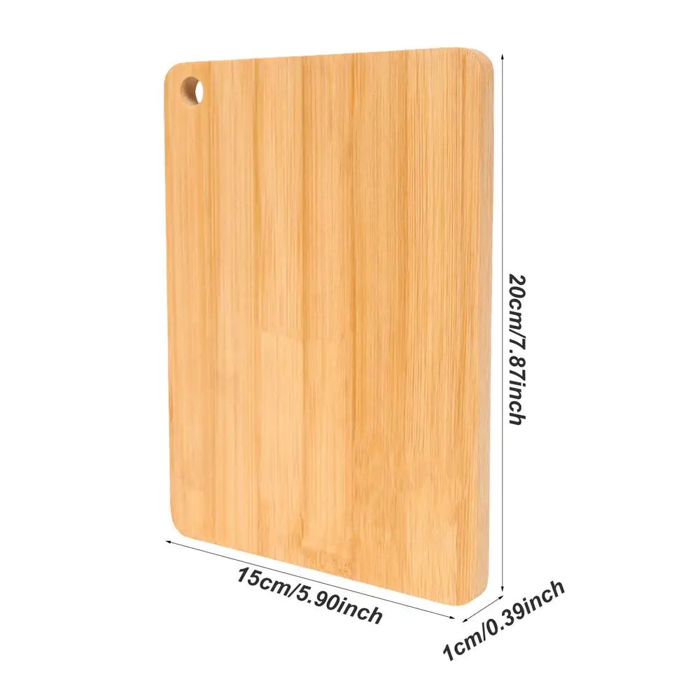 Thickened Double-Sided Solid Wood Cutting Board for Meat &amp; Veggies 20x15x1cm / CHINA