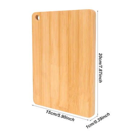 Thickened Double-Sided Solid Wood Cutting Board for Meat &amp; Veggies 20x15x1cm / CHINA