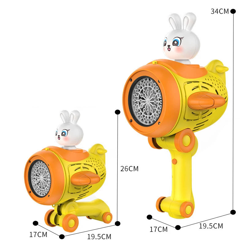 Electric Rabbit Bubble Gun &ndash; Automatic Bubble Machine