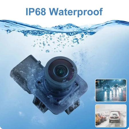 Rear View Backup Camera With Guiding Lines For Ford Fusion Mondeo MK5 by InterCyprus Trading Ltd