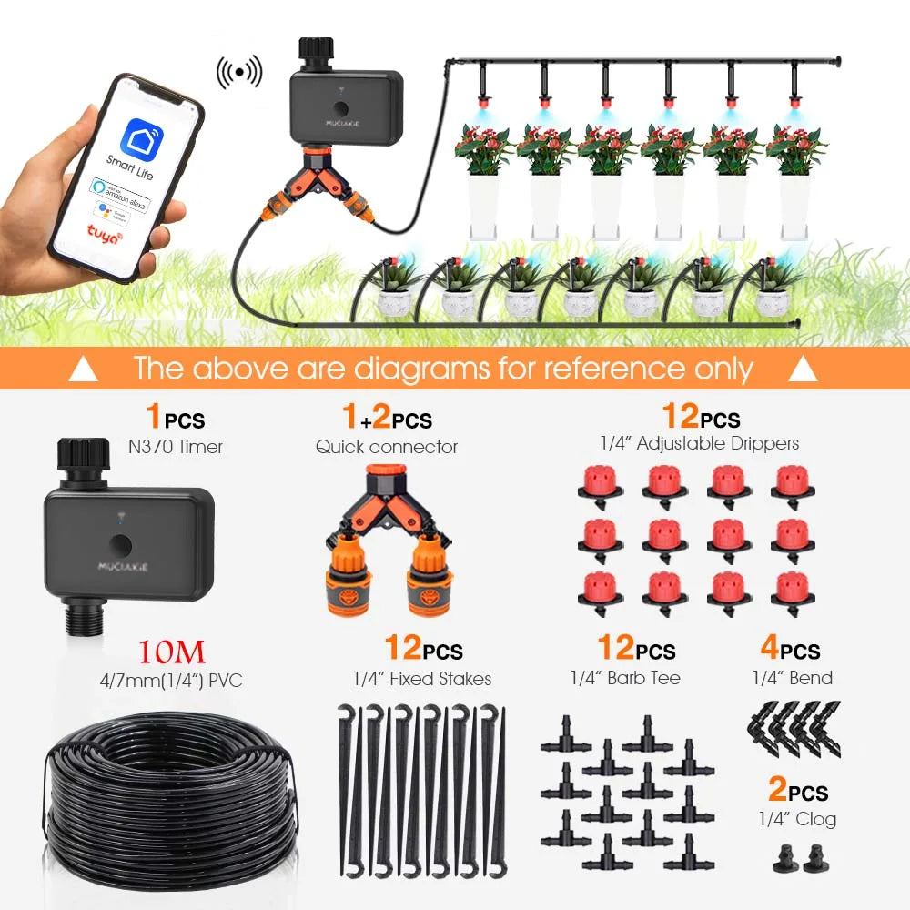 N370 Dual-Band WiFi Timer &ndash; Smart App and Voice Control C-10m kit
