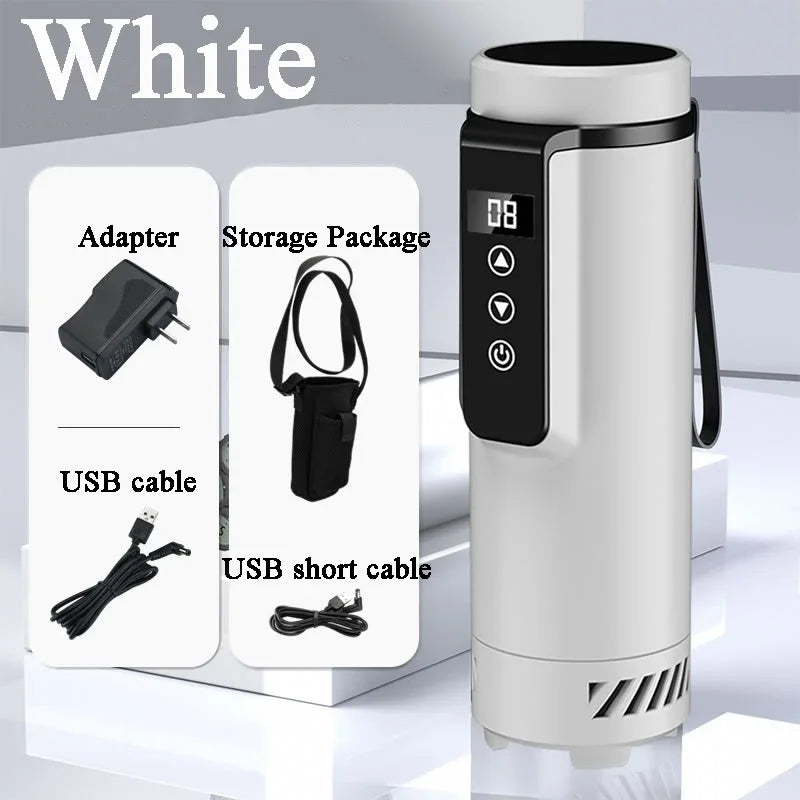 Portable Auxin Insulin Refrigerated Cup Box - Touch Screen White