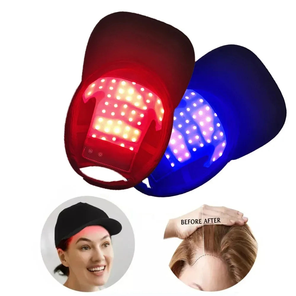 LED Red Light Therapy Cap &ndash; Hair Regrowth Booster Pro