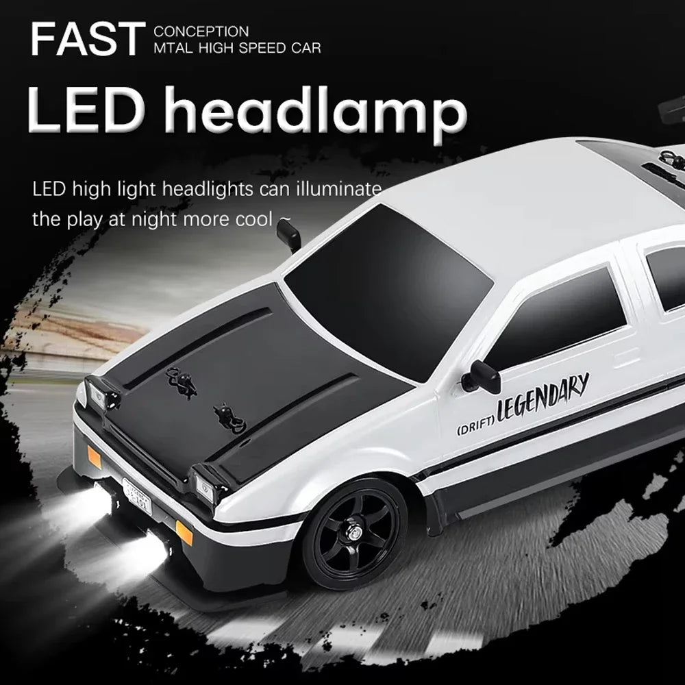AE86 24G RC Car &ndash; 4x4 Drift Performance For Speed Racing