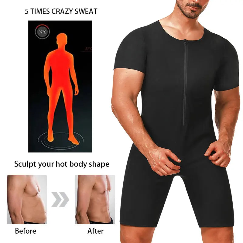 MOLLDANCN 3-In-1 Sauna Sweat Shirt &ndash; Heat Trapping Shaper